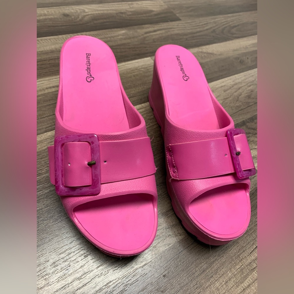Baretraps Pink Slides